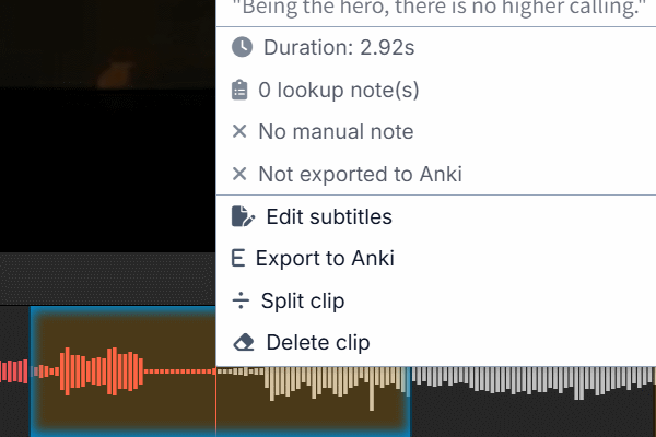Interactive timeline