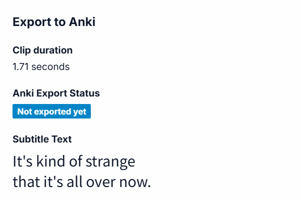 Anki integration